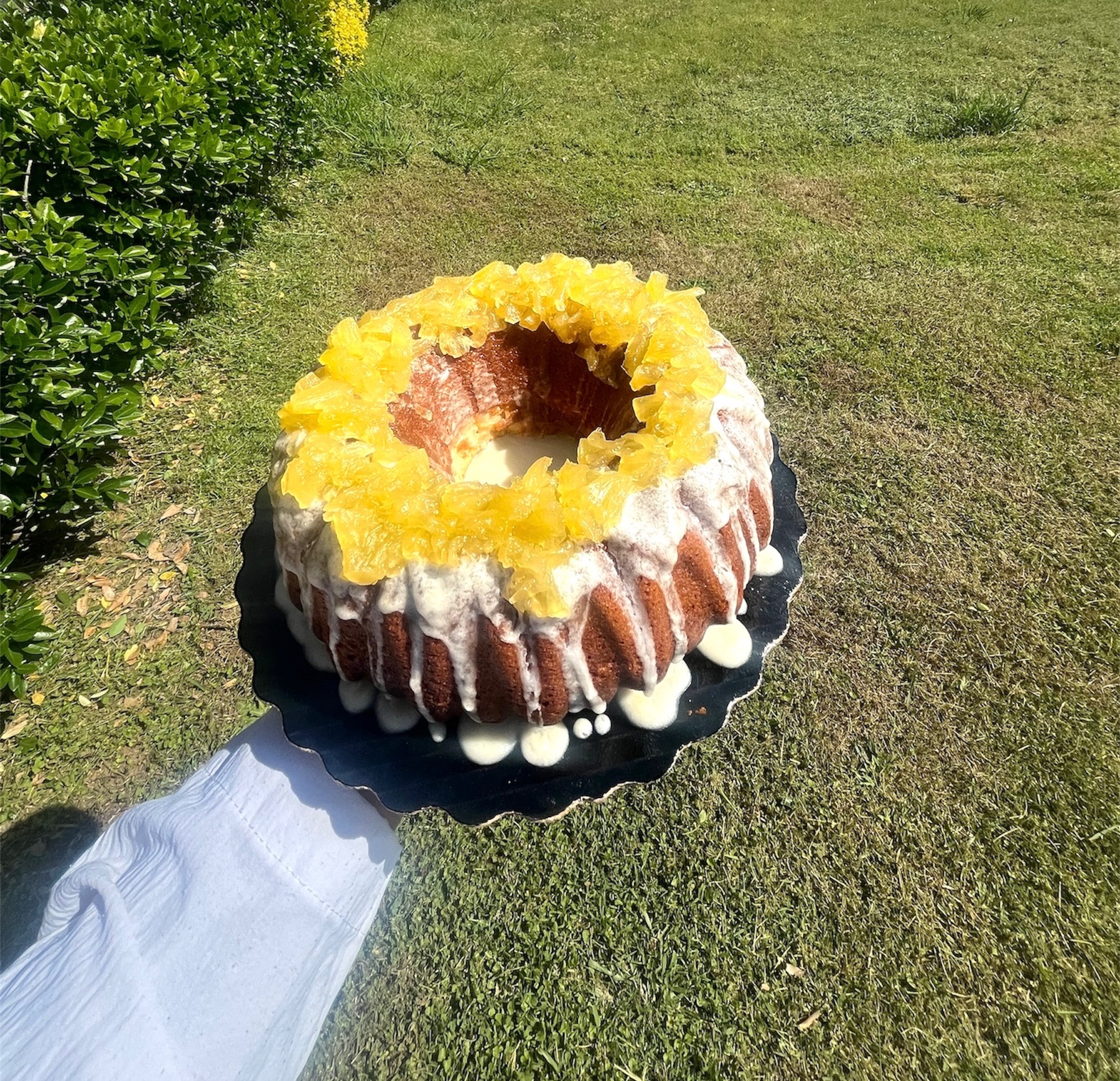 Pineapple Pound Cake